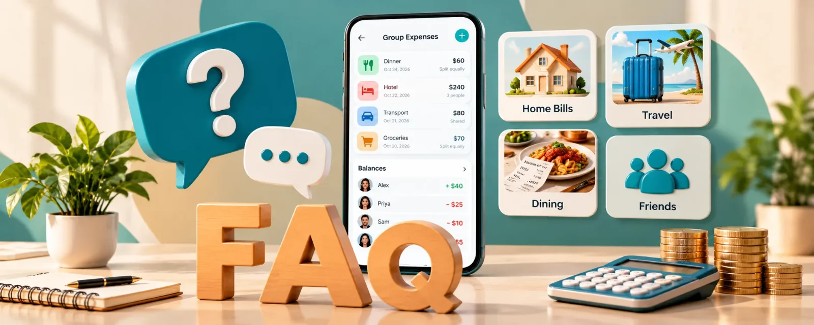 Expense Splitting FAQs About Splitwiser